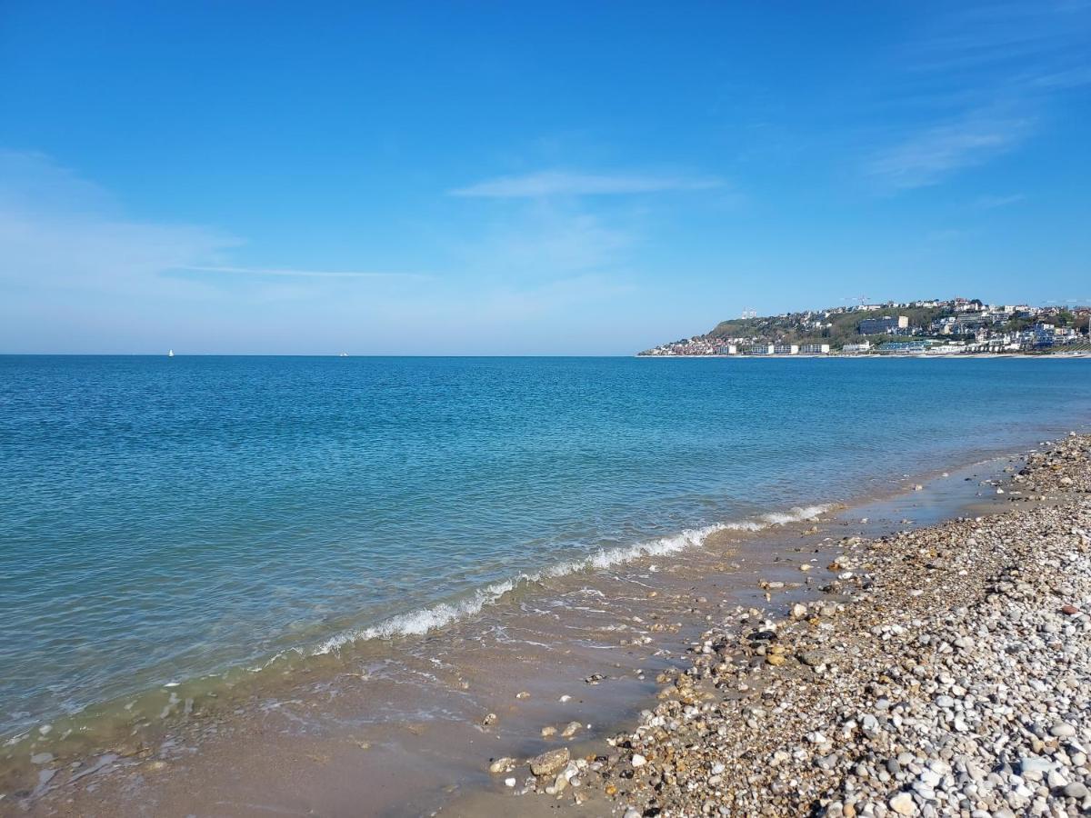 Monhavre, Dauphine St Francois, Bord De Mer, Wifi, Fibre Orange Le Havre Esterno foto
